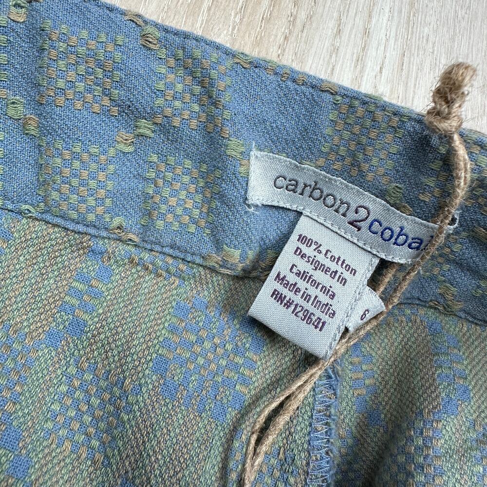 NWT Cobalt2Cobalt Geometric Texture Pattern Artis… - image 14